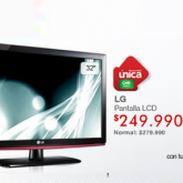 Oferta Lcd LG en Tiendas Falabella