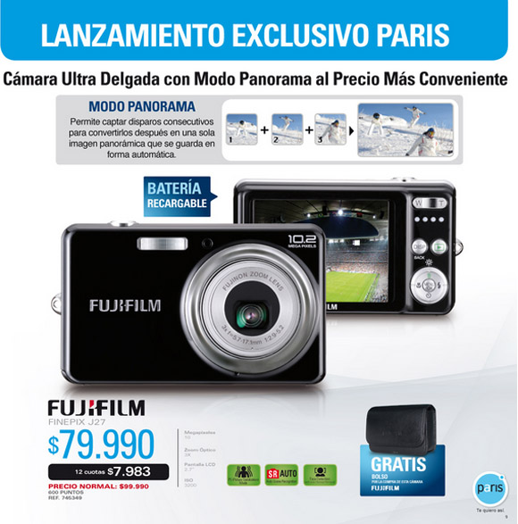 Cámara Fujifilm
